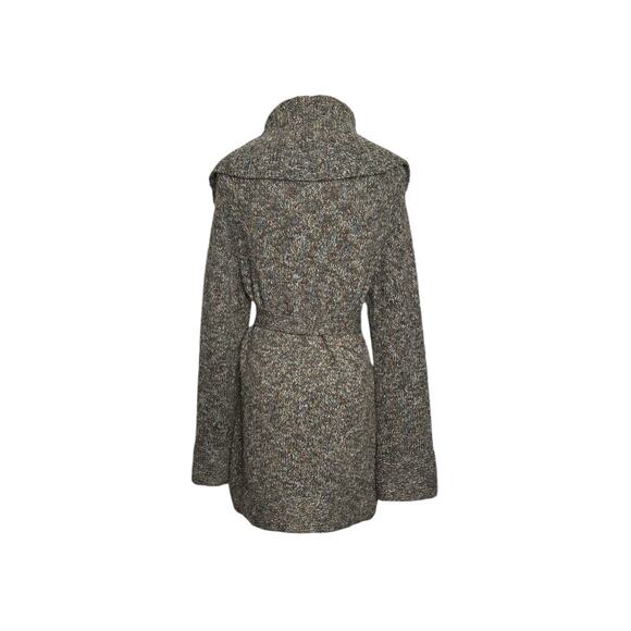 The Limited heathered brown buttoned cardigan sweater size M - Picture 2 of 15